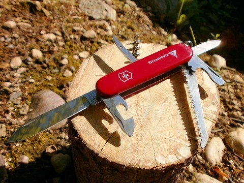 Нож складной Victorinox Camper, 91 mm Camping  (1.3613.71)