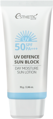 Солнцезащитный лосьон с лёгкой текстурой Esthetic House UV Defence Sun Block Day Moisture Sun Lotion
