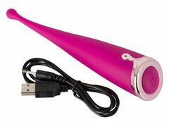 Розовый вибратор для точечной стимуляции Spot Vibrator - 