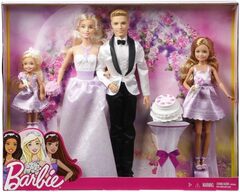 Набор кукол Барби, Кен, Челси и Стейси, День свадьбы