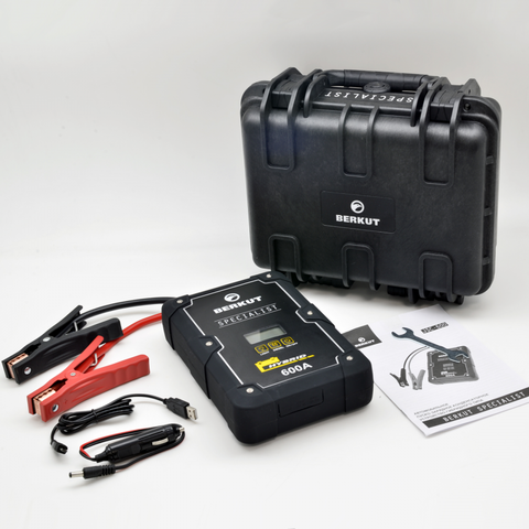 Автомобильное пуско-зарядное устройство в кейсе BERKUT Specialist JSC-600С