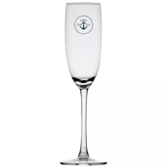 Non-slip ecozen champagne glass – sailor – 6 pcs Marine Business