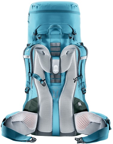 Картинка рюкзак туристический Deuter Aircontact Lite 45+10 SL lagoon-ivy - 2