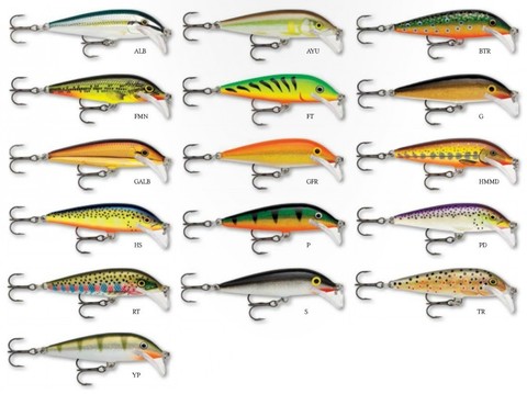 Воблер плавающий RAPALA Scatter Rap Shad Deep DSCRS07-CRSD (2,7м-3,6м, 7 см 7 г)