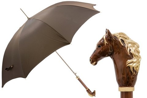 Зонт-трость Pasotti Brown Horse, Италия