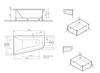 Am.Pm W72A-160L100W-P2 фронтальная панель для ванны spirit. левосторонняя
