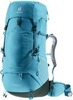 Картинка рюкзак туристический Deuter Aircontact Lite 45+10 SL lagoon-ivy - 1