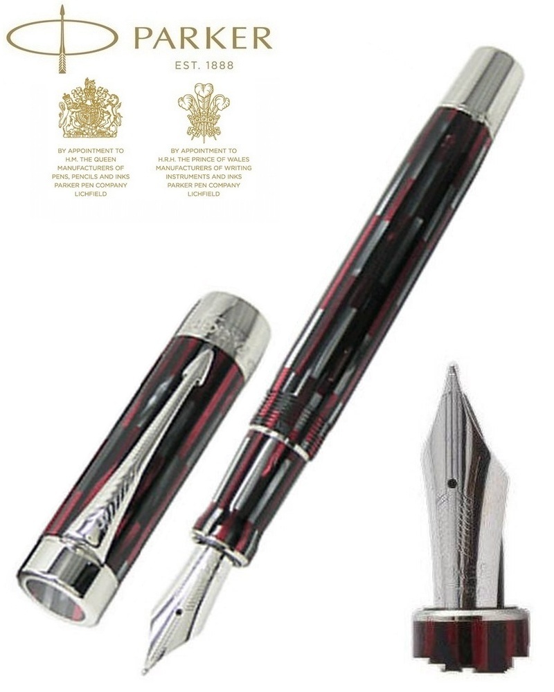 Ручка перьевая Parker Duofold Duofold Senior Red, F306 Limited