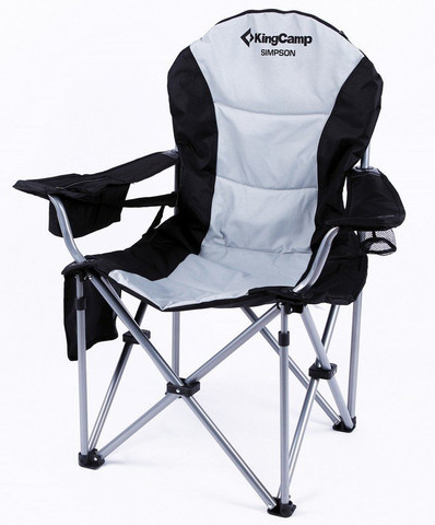 Картинка кресло кемпинговое Kingcamp Deluxe Steel Arm Chair 3888  - 1