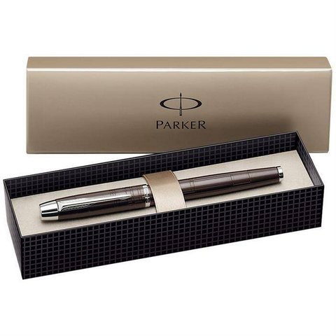 Ручка-роллер Parker IM Premium T222, Brown Lacquer CT  (S0949720)