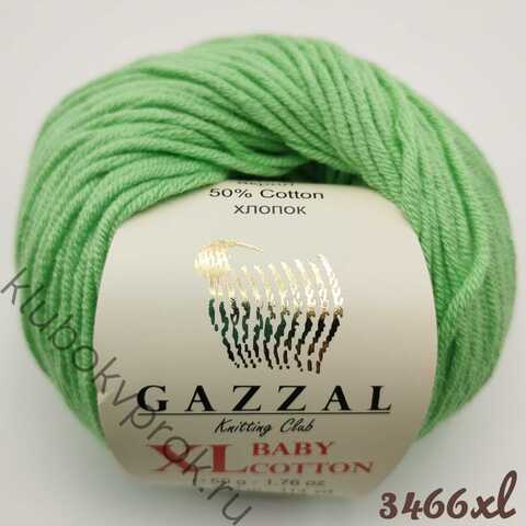 GAZZAL BABY COTTON XL 3466XL, Зеленое яблоко