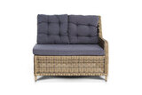 фото 2 "Бергамо" плетеный левый модуль дивана, цвет соломенный на profcook.ru