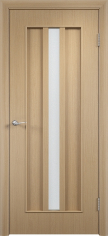 Дверь Верда C-3 (о2), цвет белёный дуб, остекленная