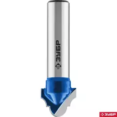 ЗУБР 12.7 x 10 мм, радиус 2.4 мм, фреза пазовая фасонная №6, Профессионал (28745-12.7)