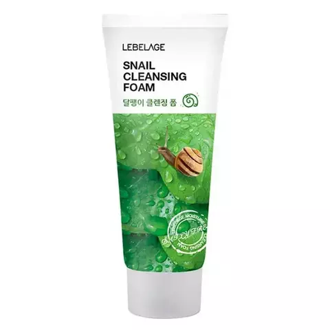 Lebelage Snail Re Vital Cleansing Foam Пенка для умывания с экстрактом муцина улитки