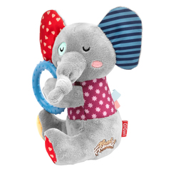 Triol PLUSH FRIENDZ игрушка для собак Слон с кольцом 17 см