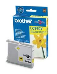 Brother LC970Y желтый картридж для Brother DCP-135/135C/135CR/150/150C, МФУ MFC-235/235C/260/260C. Ресурс 300 страниц. (5% заполнение)