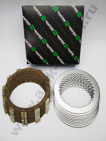 F2704AC Комплект фрикционных и металлических дисков сцепления NewFren OE-Standard (FCS0468/2)