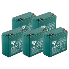 Комплект аккумуляторов RuTrike 6-DZF-20 60V22.5AH (AGM)