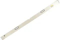 БИБЕР 35603 Правило алюминиевое прямоугольное с уровнем и ручками 2000мм (1/10)