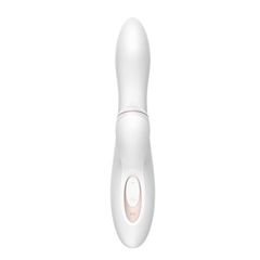 Вибромассажер с вакуумно-волновой клиторальной стимуляцией Satisfyer Pro G-Spot Rabbit - 22 см. - 