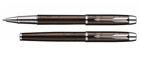 Ручка-роллер Parker IM Premium T222, Brown Lacquer CT  (S0949720)