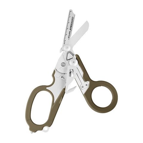 Мультитул Leatherman Raptor Tan, 6 функций, пластиковый чехол-подвес (832174) | Multitool-Leatherman.Ru