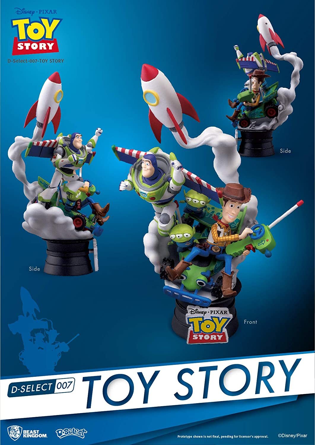 История игрушек статуэтки Disney D-Stage