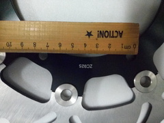 Диск тормозной передний на Yamaha YZF R600 / XJ N / YZF R THUNDERCAT и другие, черный лепестковый