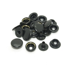 Кнопка Кольцевая №61 латунь (нержав.) d 12,5 мм, оксид