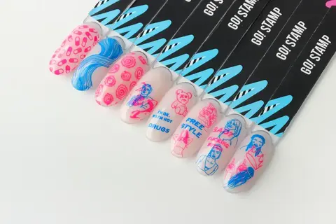 Пластина для стемпинга GO STAMP 129 Euphoria