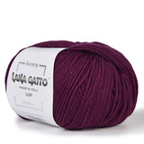 Пряжа Lana Gatto VIP 19004 сливовый