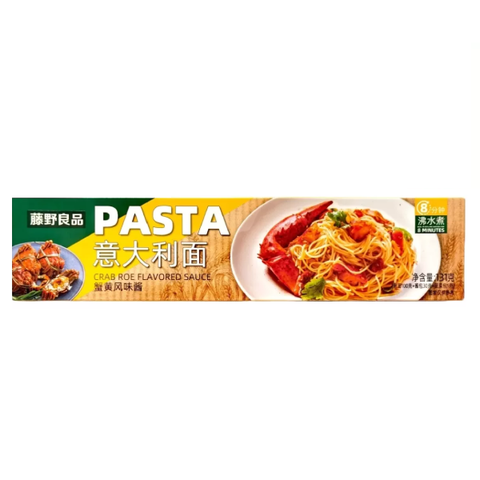 Паста с заправкой из краба Pasta Crab Roe Flavored Sauce, 130 г