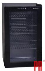 Шкаф холодильный со стеклом COOLEQ TBC-65 черный (430х460х740мм, 220В,  4-16°C)