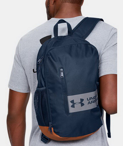 Картинка рюкзак городской Under Armour UA Roland Backpack синий - 2