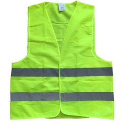 Жилет сигнальный лимонный 120 гр 2 СОП