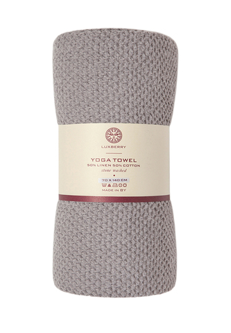Полотенце 50х70 Luxberry Yoga Towel серая галька-1
