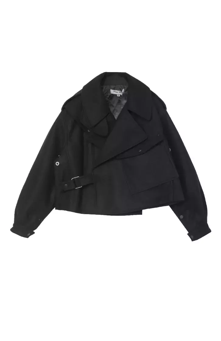 Укороченная куртка-пальто «WERPO»