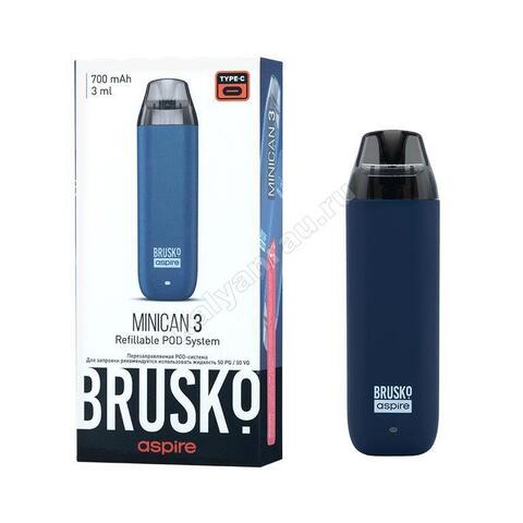 Электронная сигарета Brusko Minican 3 - Тёмно-синий