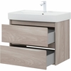 Aquanet 287885 Тумба Nova Lite 75 2 ящ. цв. орех светлый (287885)