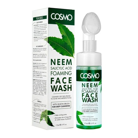 COSMO Neem foaming face wash пенка-умывашка 175 ml