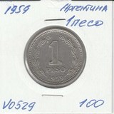 V0529 1959 Аргентина 1 песо
