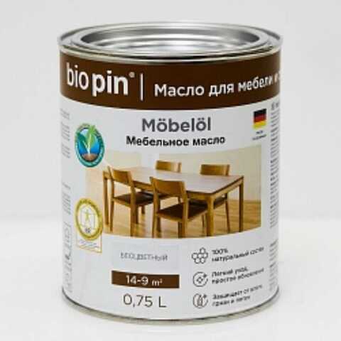 0950 Масло для мебели бесцветное  (0,75л)