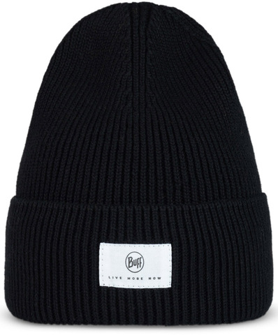 Вязаная шапка Buff Knitted Hat Drisk Black фото 2