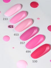 Гель-лак (Gel polish) #421, 8 ml