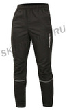 Беговой ветрозащитный костюм с капюшоном Nordski Run Total Black мужской