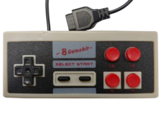 Джойстик NES 8 бит, узкий разъем
