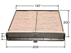 Фильтр салонный угольный VIC  AC-408EX