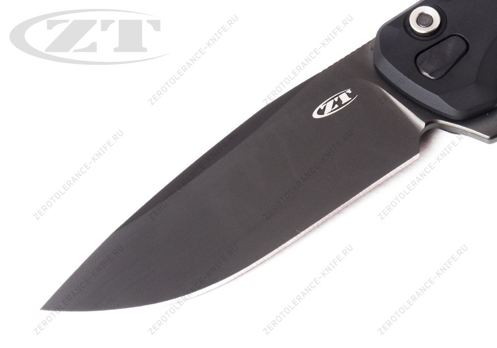 Нож Zero Tolerance 0044BLK Button Lock Flipper - фотография 