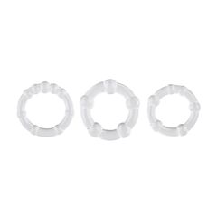 Набор из 3 эрекционных колец Erection Rings Set - 